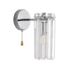 Хрустальное бра Favla 8348/1W прозрачное цилиндр Lumion