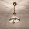Стеклянная подвесная люстра Гера-2 CL444230 прозрачная Citilux