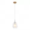 Стеклянный подвесной светильник Еladin 2154/12/01P прозрачный Stilfort