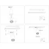Трековый светильник Track System GL5162 цилиндр черный Ambrella