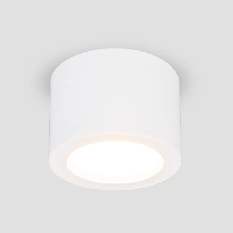 Точечный светильник DLR026 DLR026 цилиндр белый Elektrostandard