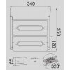 Настенный светильник уличный  W6144-2 Gr белый Oasis Light