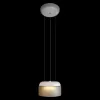 Стеклянный подвесной светильник Totem 10466P Smoke matte цилиндр Loft It