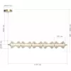 Стеклянный подвесной светильник Spine SL6136.243.01 ST Luce