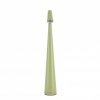 Стеклянный интерьерная настольная лампа AM128101 128101/H350/3-6K/3W Green цилиндр