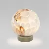 Стеклянный интерьерная настольная лампа Crystall 1_102 белый форма шар Bogate's Стеклянный интерьерная настольная лампа Crystall 1_102 белый форма шар Bogate's