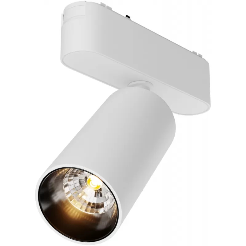 Трековый светильник Focus LED TR103-1-12W3K-M-W цилиндр белый Maytoni Трековый светильник Focus LED TR103-1-12W3K-M-W цилиндр белый Maytoni