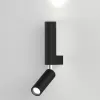 Настенный светильник Pitch 40020/1 LED черный черный цилиндр Eurosvet Настенный светильник Pitch 40020/1 LED черный черный цилиндр Eurosvet
