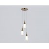 Стеклянный подвесной светильник HIGH LIGHT LH55272 белый цилиндр Ambrella