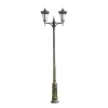 Стеклянный наземный фонарь  LD-FL006 конус белый LD-Lighting
