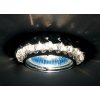 Стеклянный точечный светильник Downlight DL062.02.1/12 crystal/jet прозрачный