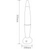 Интерьерная настольная лампа Magma 28019 прозрачный Globo