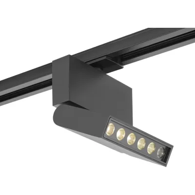 Трековый светильник TRACK AM330 12W BK 4000K черный