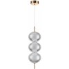 Подвесной светильник Caprice 6577/18L форма шар прозрачный Lumion