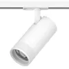 Трековый светильник Canno Pro C4306SS белый цилиндр Lightstar