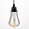 Стеклянный подвесной светильник Bonio LDP 7007 конус Lumina Deco