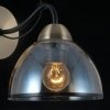 Стеклянная потолочная люстра  IL0251-3CSQ-79 BK AB черная