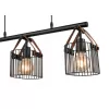 Подвесной светильник Drago VL6332P03 цилиндр черный Vele Luce