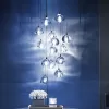 Стеклянный подвесной светильник  METEORA01 форма шар прозрачный ImperiumLoft