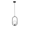 Стеклянный подвесной светильник  V2931-1/1S форма шар белый Vitaluce