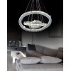 Хрустальный подвесной светильник Pentola DDP 6797-500 прозрачный Lumina Deco