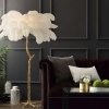 Торшер Feather Lamp L03441 белый L'Arte Luce