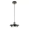 Подвесной светильник Torano 10260/1LED Black marble белый цилиндр Escada