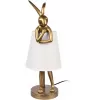 Интерьерная настольная лампа Lapine 10315/A White белый конус Loft It