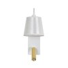 Бра Comfy 598/1A White/Brass белое цилиндр Escada