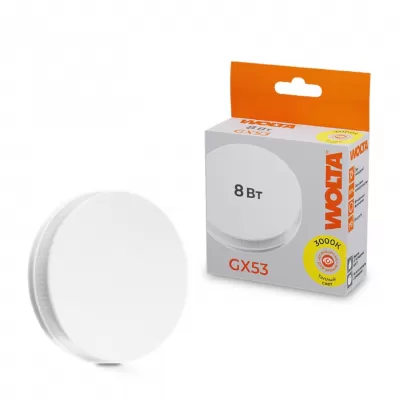 Лампочка светодиодная  25Y75R8GX53 Wolta