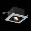 Точечный светильник Hemi ST250.148.01 куб серый ST Luce