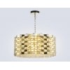 Хрустальная подвесная люстра High Light LH41009 прозрачная цилиндр Ambrella