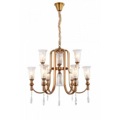 Подвесной светильник Rionella LDP 8041-6+3 S.GD Lumina Deco