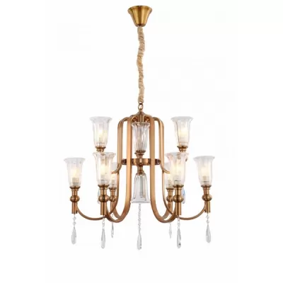 Подвесной светильник Rionella LDP 8041-6+3 S.GD Lumina Deco