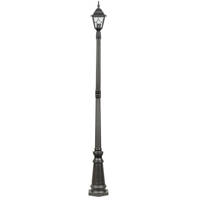 Наземный фонарь QUADRO M lead GLASS 79909MlgW Bl Oasis Light Уличный