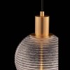 Стеклянный подвесной светильник Rueca P060PL-01BS форма шар прозрачный Maytoni