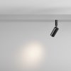 Трековый светильник Focus Led TR201-1-10W3K-M-B цилиндр черный Maytoni