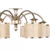 Потолочная люстра Ksenia FR2539CL-06G цилиндр желтая Freya