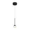 Подвесной светильник Kollins MR1063-1PL форма шар прозрачный