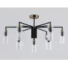 Стеклянная потолочная люстра HIGH LIGHT LH56117 прозрачная Ambrella