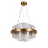 Стеклянная подвесная люстра BRCH9191 BRCH9191-AB прозрачная DeLight Collection