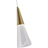 Подвесной светильник Triangle LED LAMPS 81117/1C конус прозрачный Natali Kovaltseva