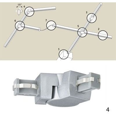 Коннектор Rs Uline 95055 Paulmann