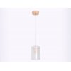 Стеклянный подвесной светильник TRADITIONAL TR3680 куб прозрачный Ambrella
