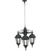 Стеклянный уличный светильник подвесной ASTORIA 1 S 91370S/3 Bl прозрачный Oasis Light