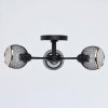 Потолочная люстра Вита 220011903 форма шар желтая MW-Light