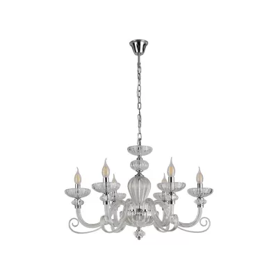 Подвесная люстра Annette 8626/C chrome clear Newport