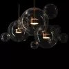 Стеклянный подвесной светильник Bolle 2027-S3 форма шар прозрачный Loft It