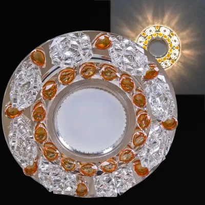 Точечный светильник  22093-9.0-001PL MR16+LED3W CL+OR Точечный светильник  22093-9.0-001PL MR16+LED3W CL+OR