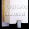 Стеклянный настенный светильник Qubica 805610 куб белый Lightstar